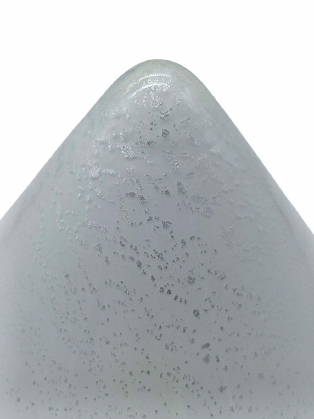 Murano Glass Cone Shaped Table Lamp, Italy 1980s photo for sale