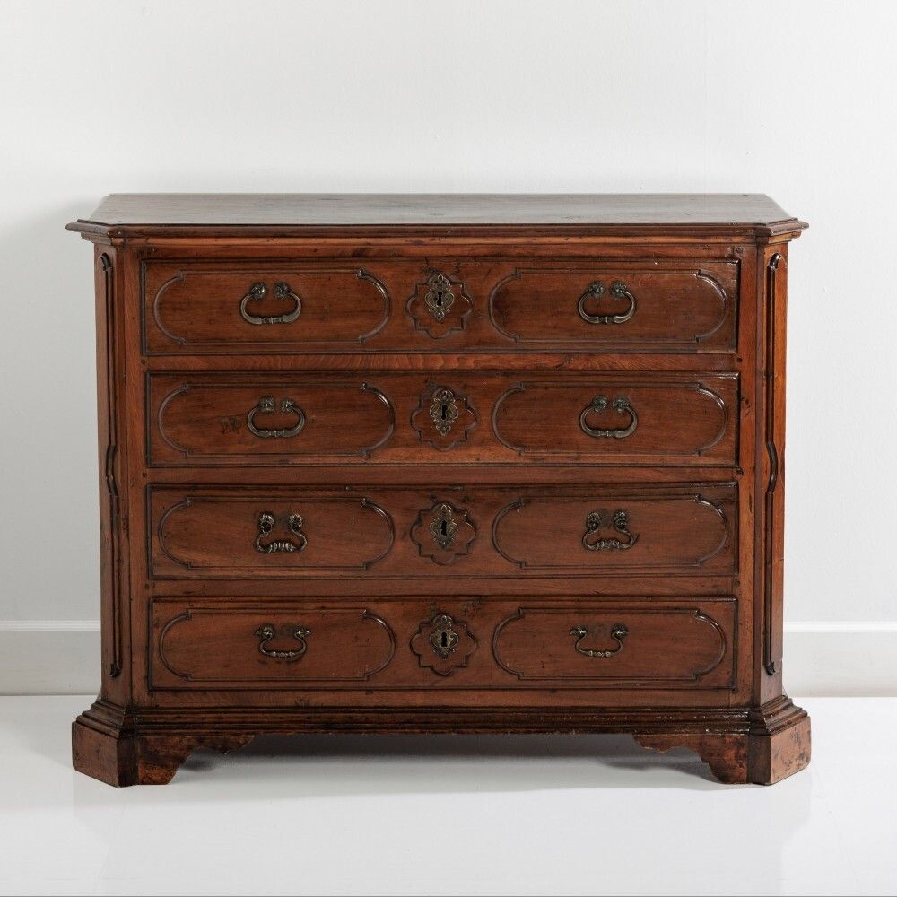 18th Century Walnut Italian Chest Of Drawers photo furniture