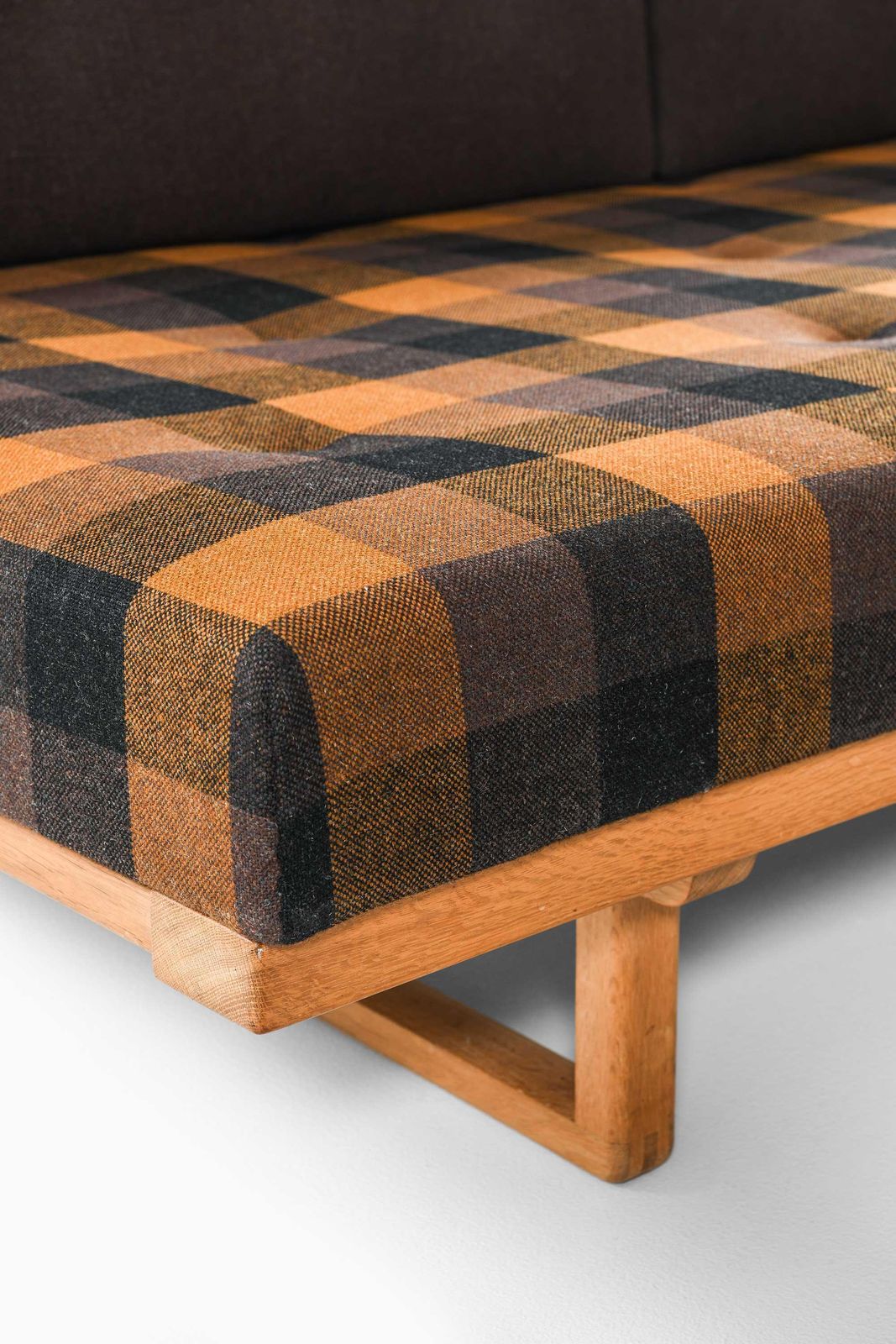Oak Sofa / Daybed, Model 4311/4312, By Børge Mogensen, 1950s photo for sale