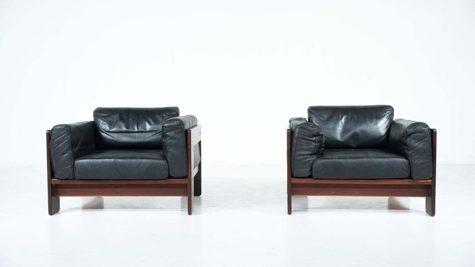 Pair Of Bastiano Armchairs By Tobia Scarpa For Knoll, Italy, 1962 photo vintage