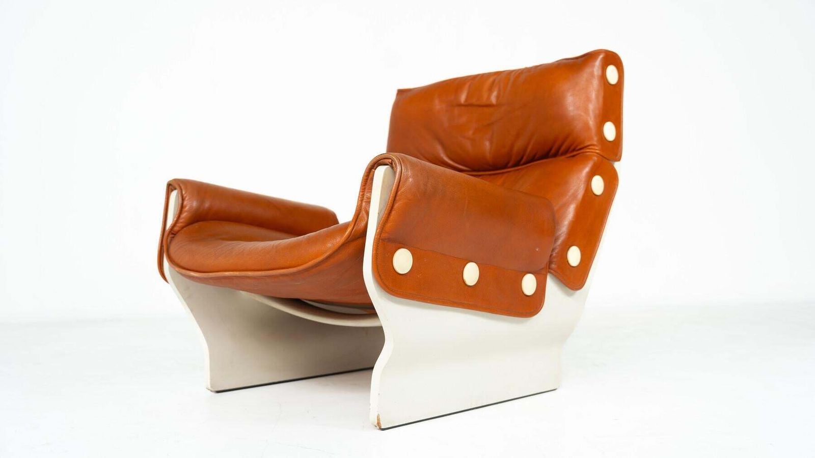photo vintage Canada P110 Armchair By Osvaldo Borsani For Tecno, 1960s   Original Upholstery