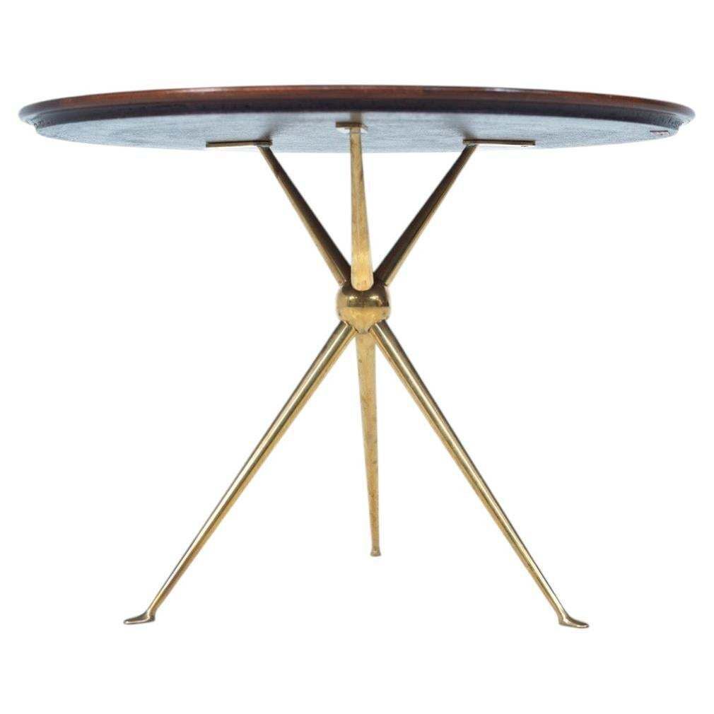 Tripod Side Table By Osvaldo Borsani For Arredamenti Borsani, Italy, 1950s photo furniture