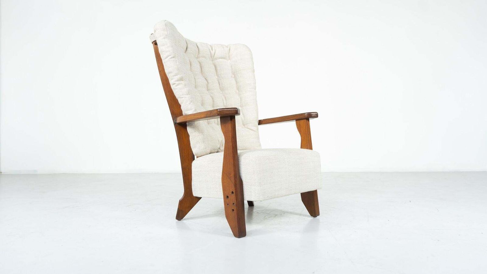 photo furniture Pair Of Armchairs Monsieur/ Madame By Guillerme And Chambron For Votre Maison