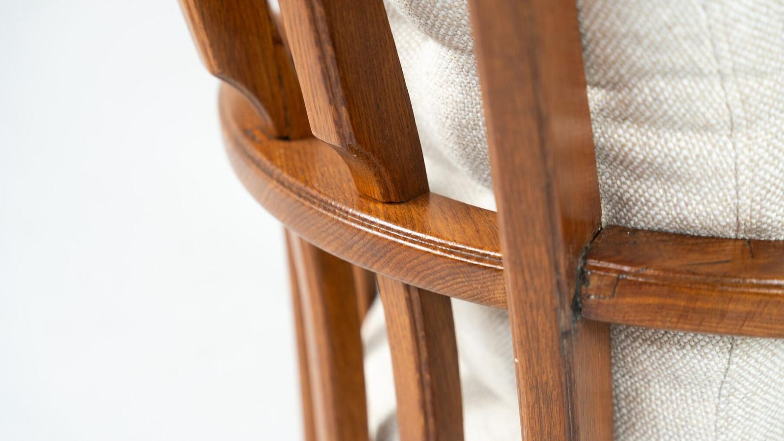 photo buy Pair Of Armchairs Monsieur/ Madame By Guillerme And Chambron For Votre Maison