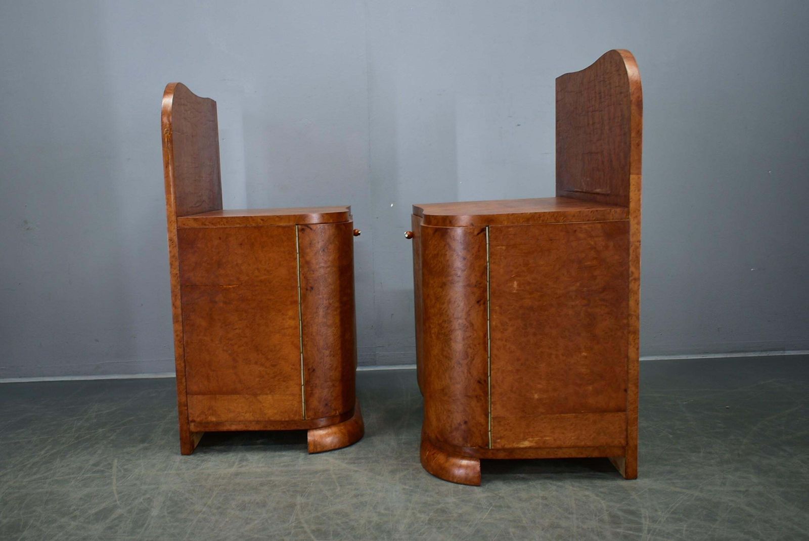 photo vinterior Paire de tables de chevet Art déco, Tchécoslovaquie, 1938