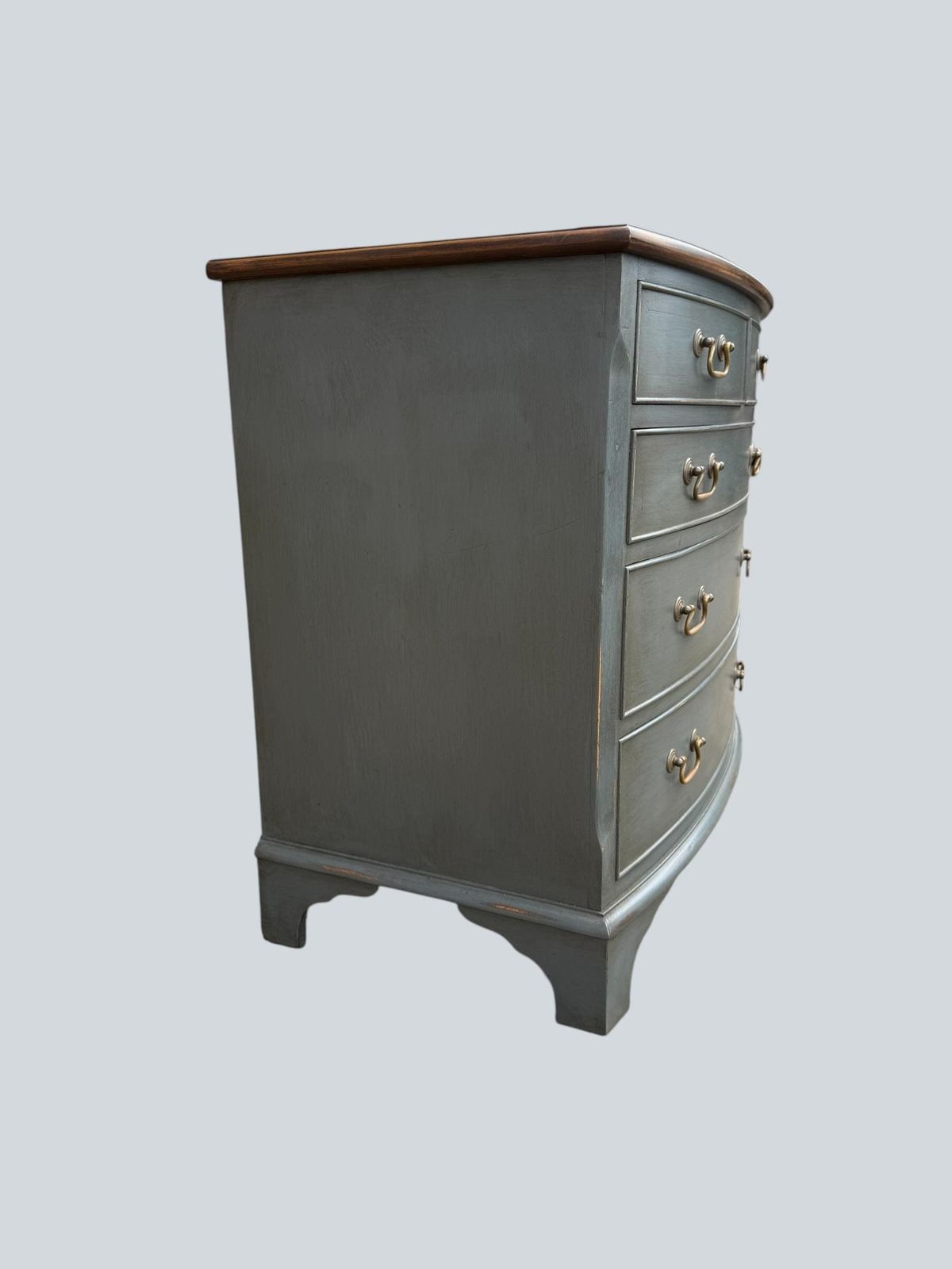 Antique Style Painted Chest Of Drawers 2 Over 3 Chest Of Drawers photo vinterior