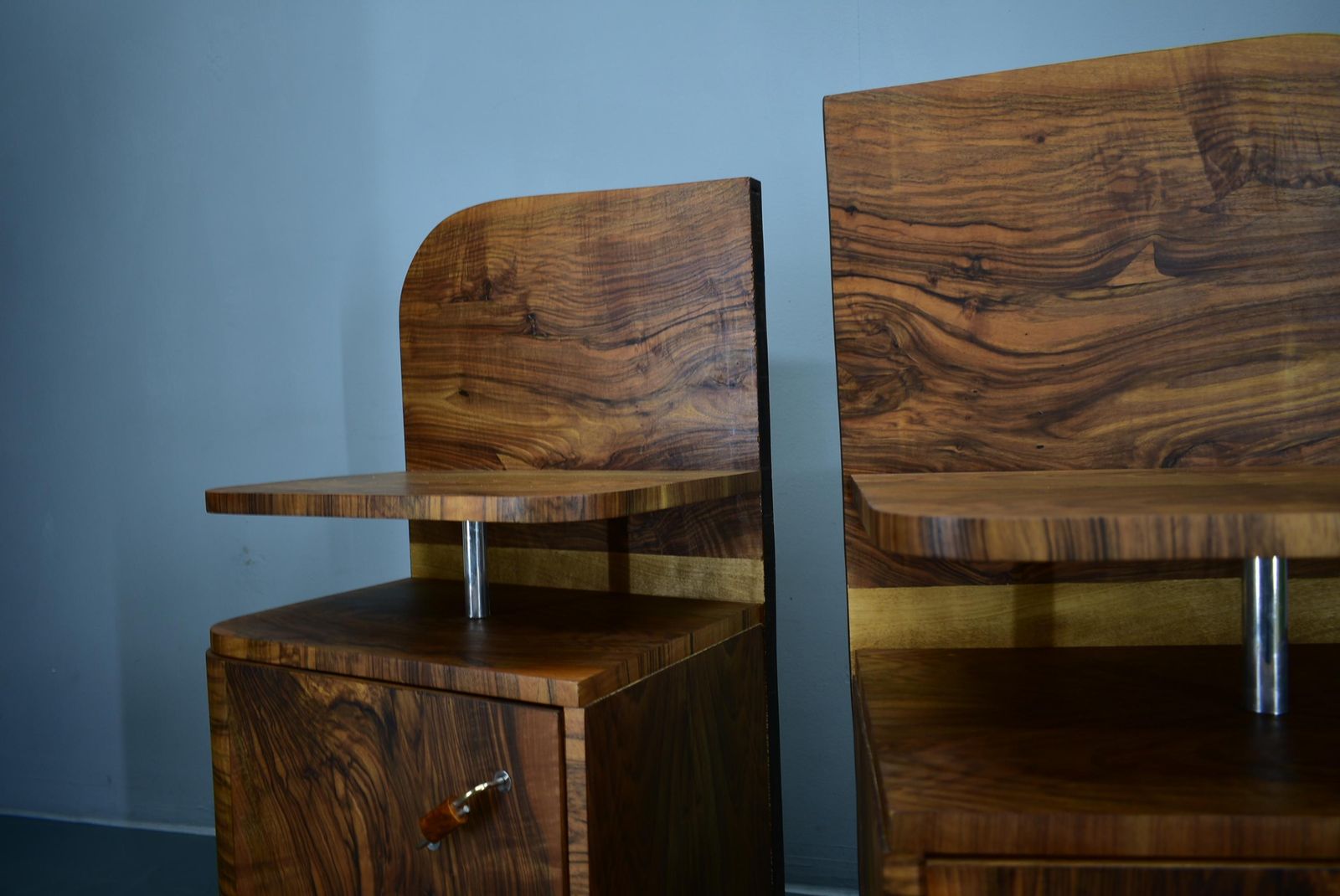 photo for sale Paire de tables de chevet Art déco, Tchécoslovaquie, 1932