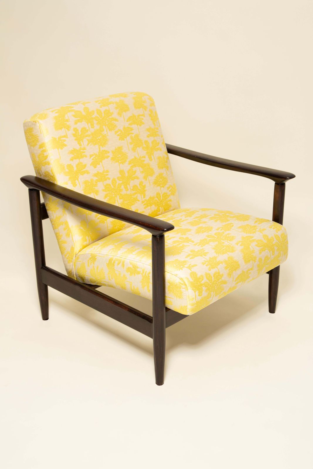 Mid Century Gfm 142 Armchair, Be Bop A Lula Jacquard, E. Homa, Europe, 1960 photo 2642.0