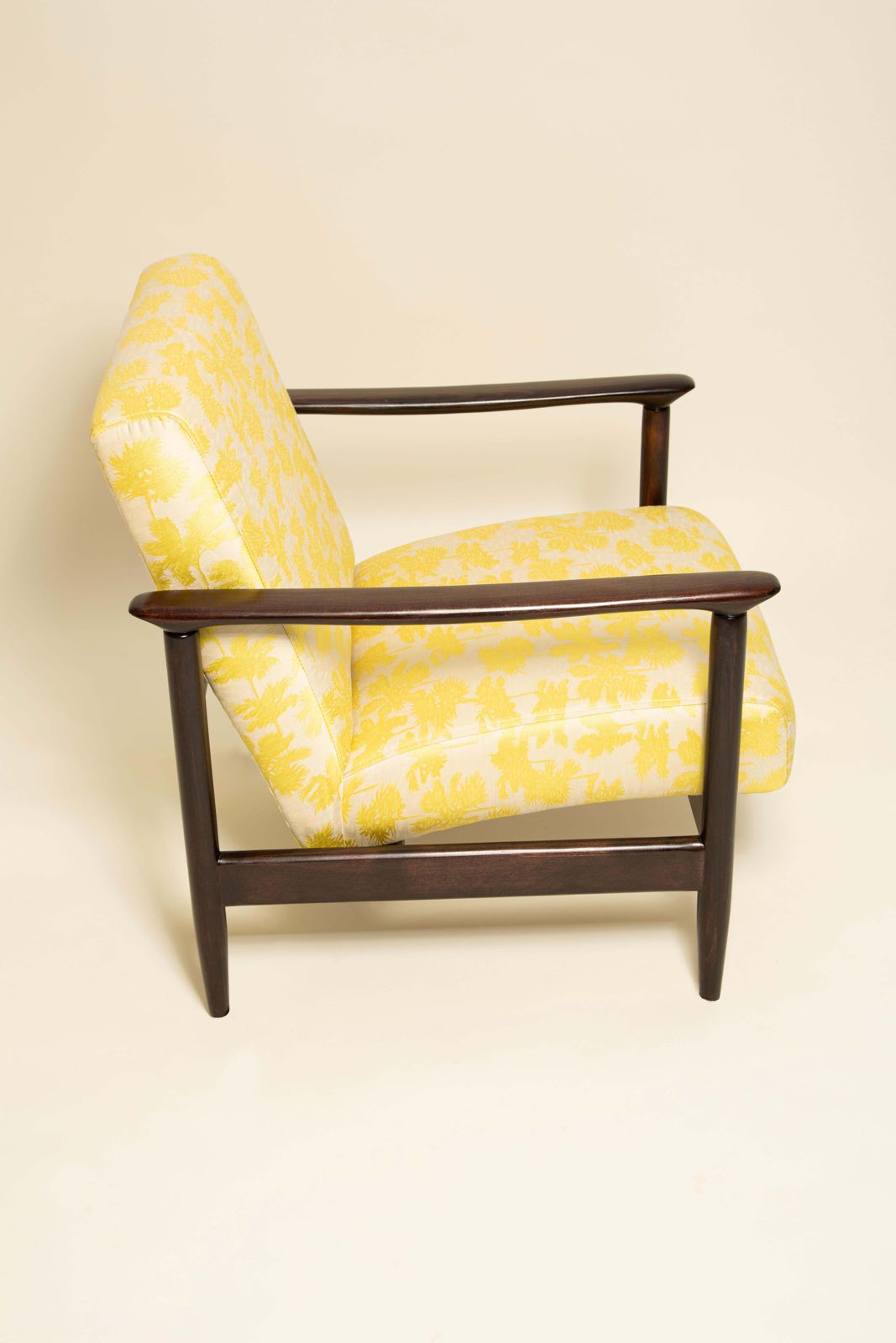 Mid Century Gfm 142 Armchair, Be Bop A Lula Jacquard, E. Homa, Europe, 1960 photo buy