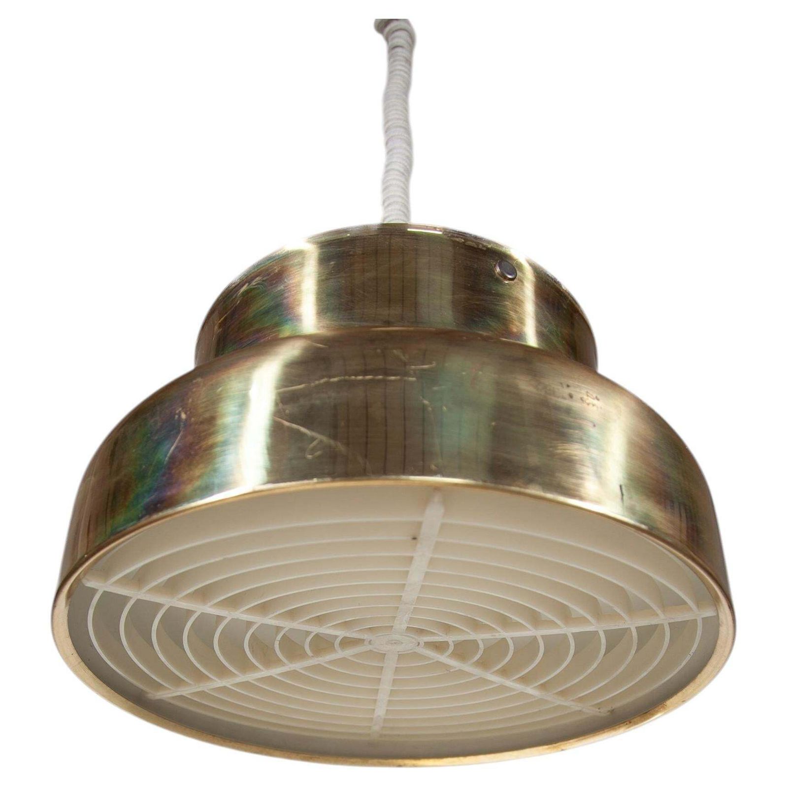 Midcentury Modern Set Of Four Pendant Lamps By Anders Pehrson For Ateljé Lyktan