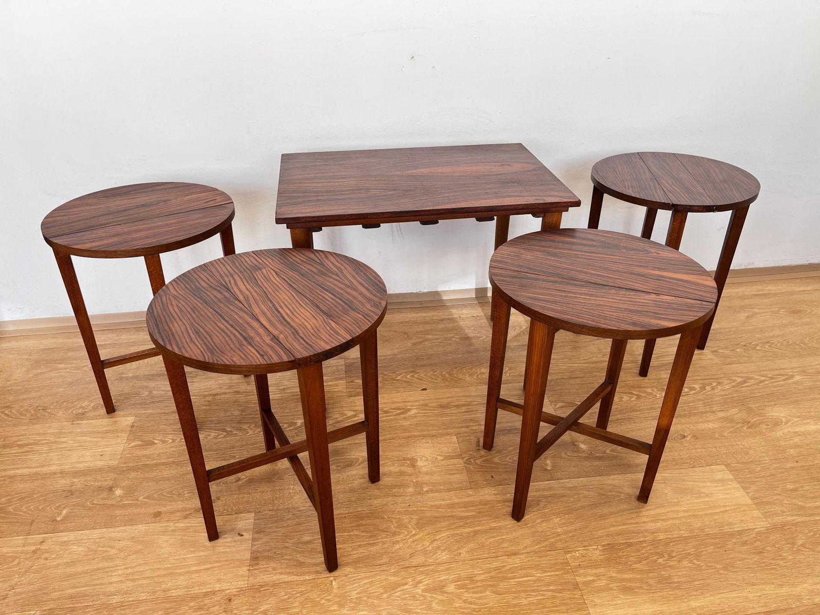 Set palissander nesttafels, ontwerp Poul Hundevad, Denemarken, jaren 1960 photo furniture
