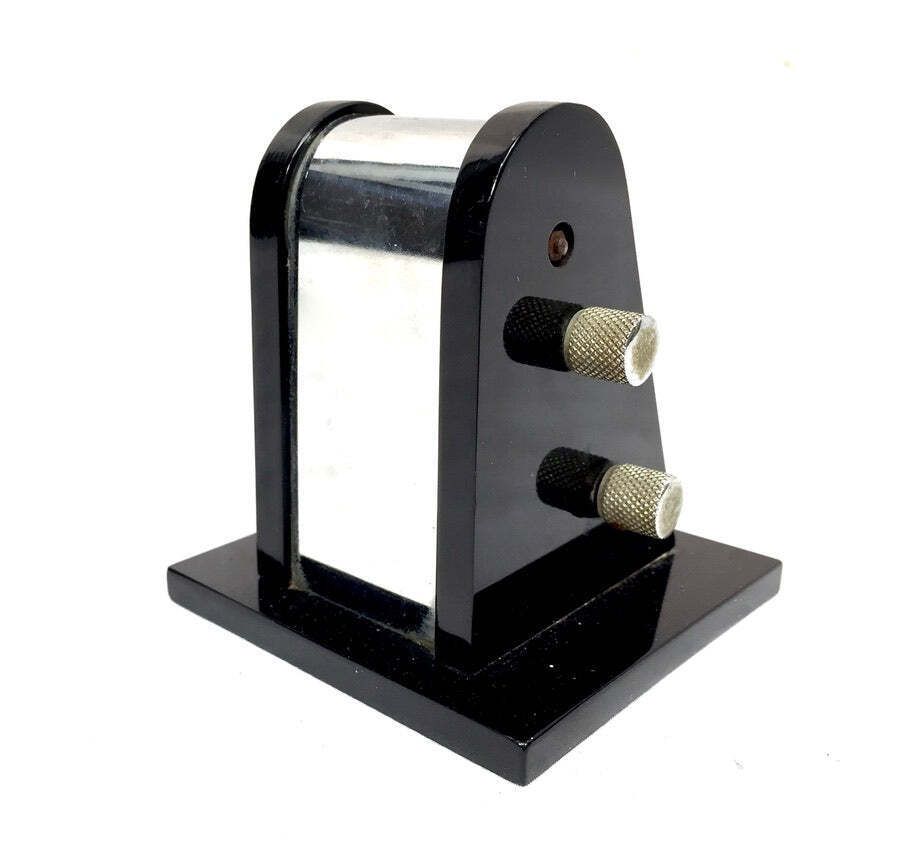 Antique Art Deco Office Desktop Perpetual Calendar C.1930 Working Black Bakelite photo 110.0