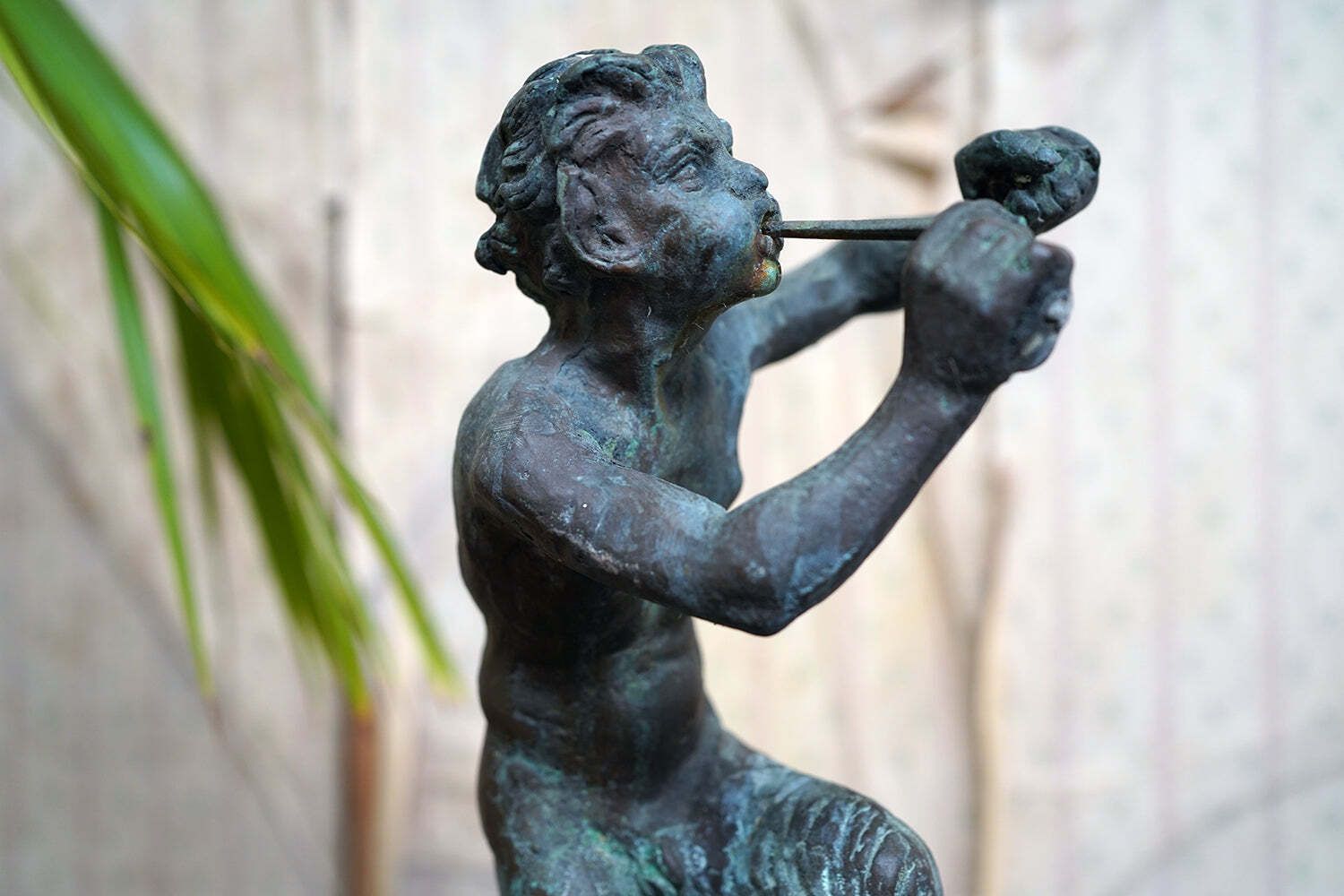 An Early 20thc Bronze Figure Of A Dancing Satyr Or Pan C.1900 20 photo Home Decor