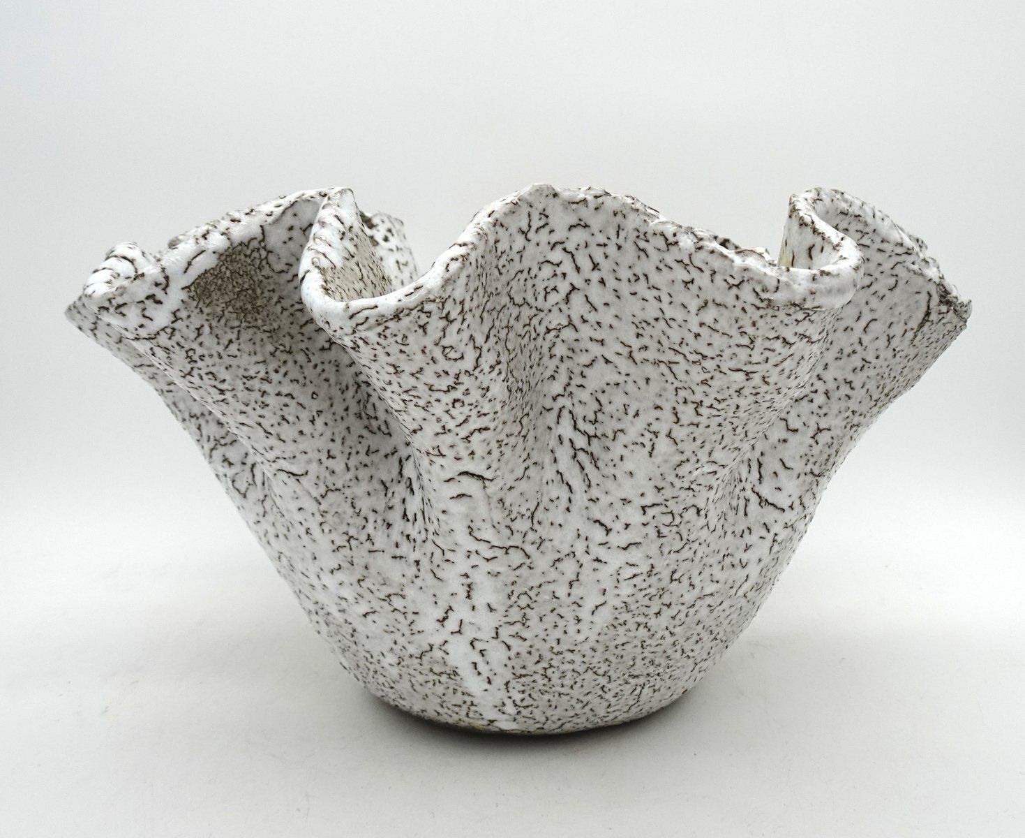 Large Ceramic Handkerchief Centerpiece In The Style Of Vallauris, 1970s photo 585.0