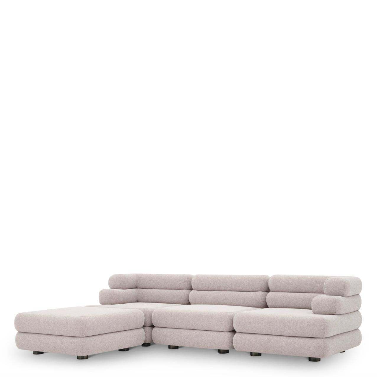 Garden Furniture Outdoor Modular Sofa Right Module Mauritius Light Grey photo