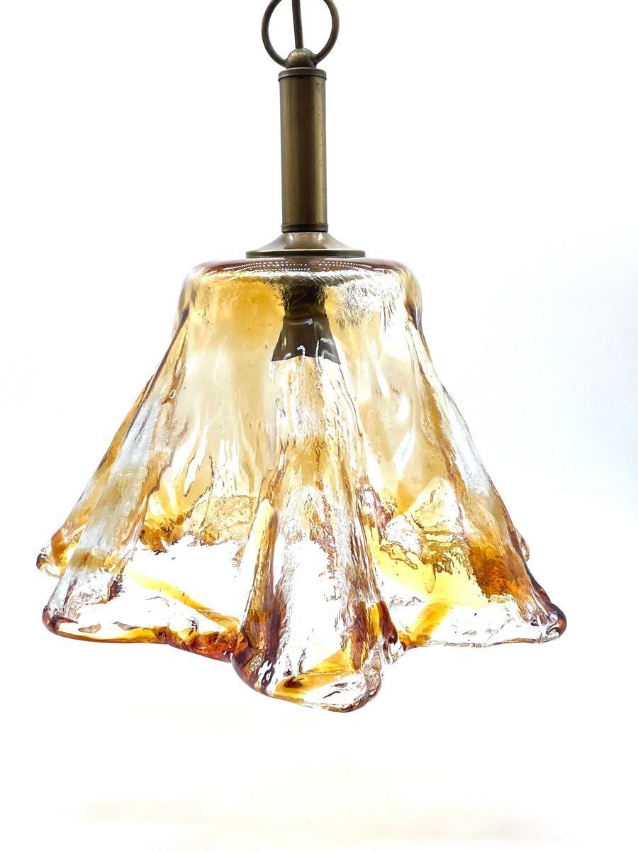 Large Murano Glass Fazzoletto Pendant Lamp, 1970s photo furniture