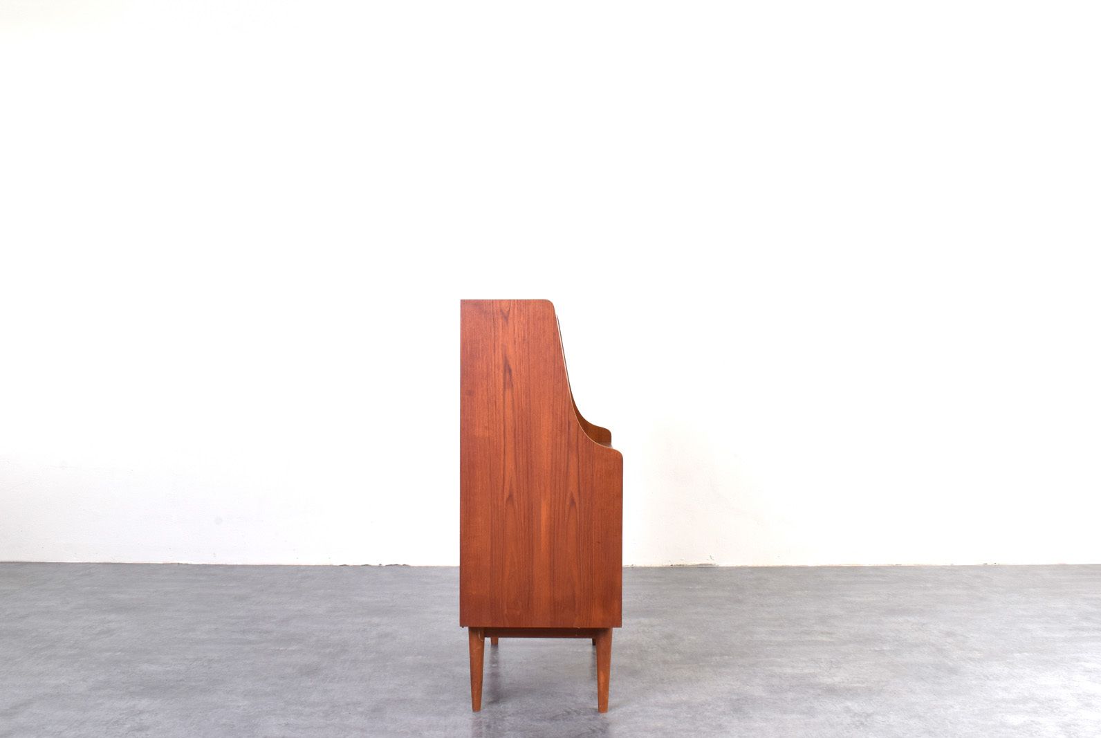 Mid Century Danish Teak Secretary By Gunnar Nielsen For Tibergaard, 1960s. photo buy