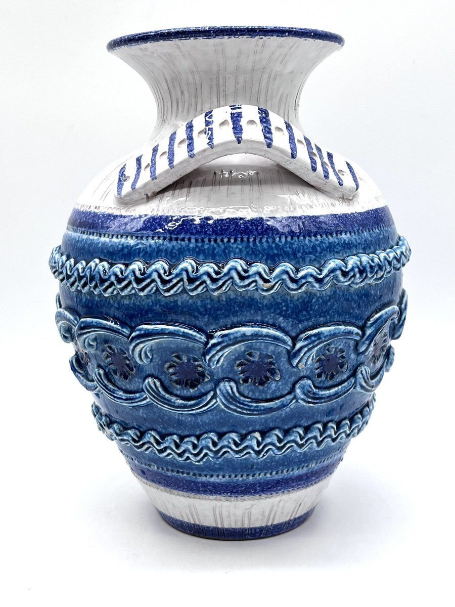 Vintage Amphoren Vase From Bitossi, 1960s photo 329.0