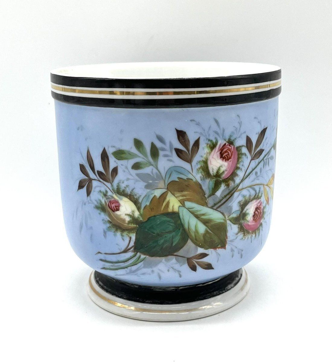 Antique Porcelain Cachepot, France, 1900 photo furniture