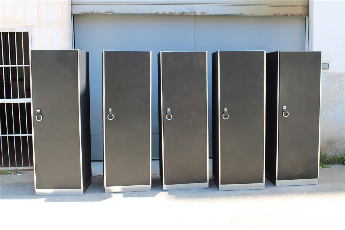 photo vintage Closet 5 Modules Guido Faleschini For I4 Mariani 1970