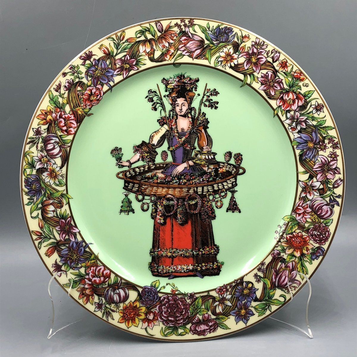 Four Seasons Decorative Plates By Versace For Rosenthal, 1990s, Set Of 4 photo furniture