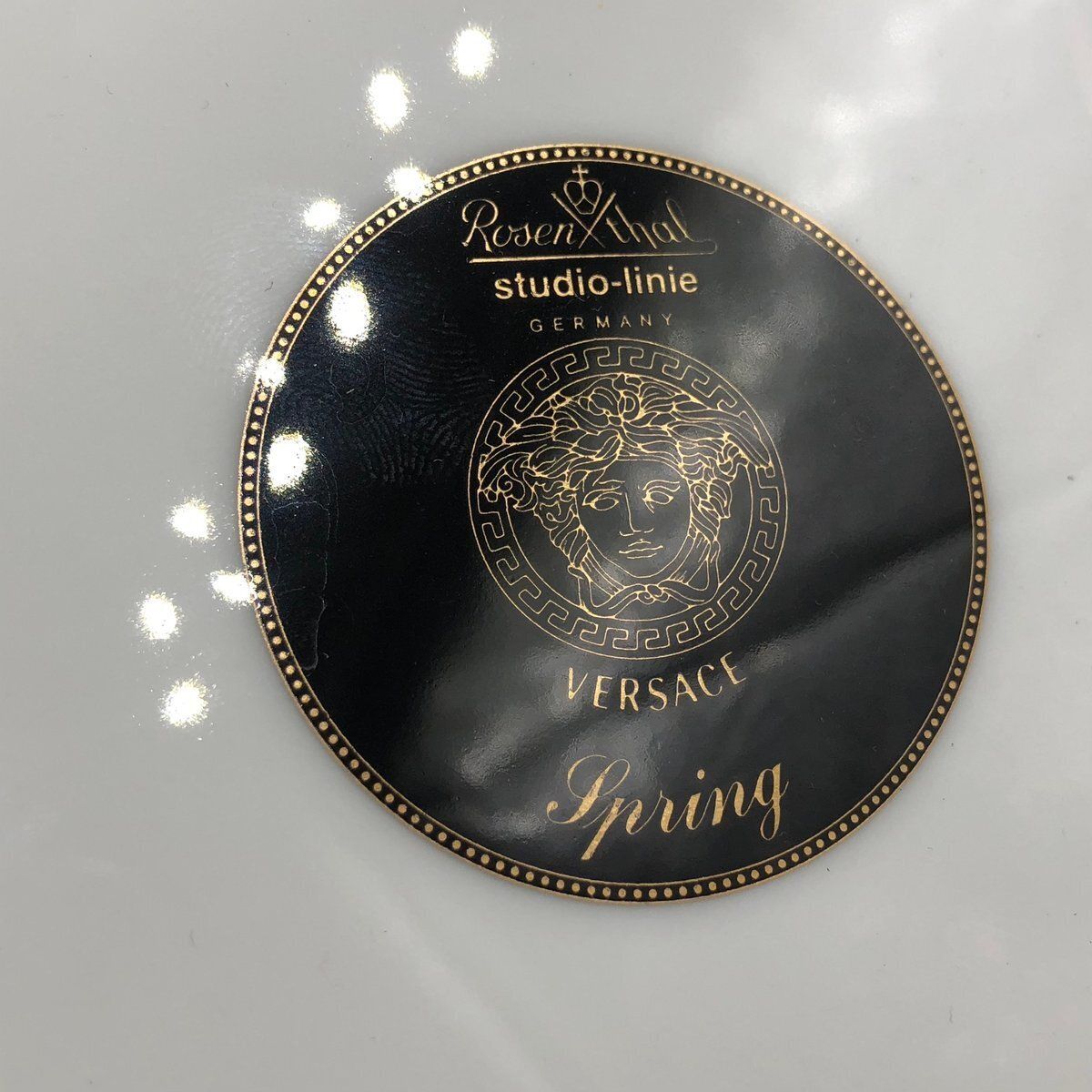 Four Seasons Decorative Plates By Versace For Rosenthal, 1990s, Set Of 4 photo vintage