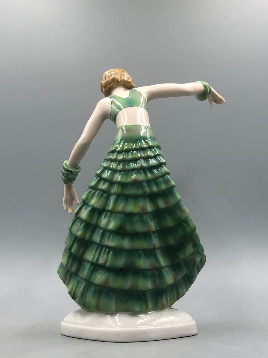 Art Deco Porcelain Dancer From Fasold & S Tauch photo Home Decor