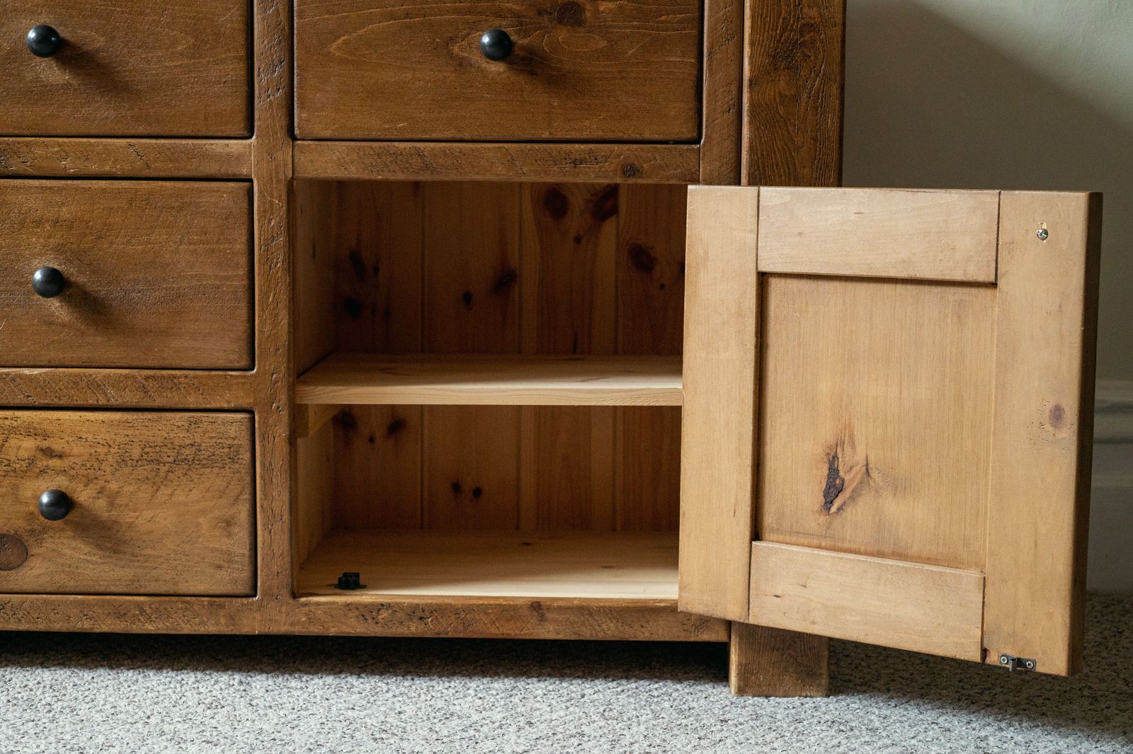 Solid Wood Sideboard photo Furniture