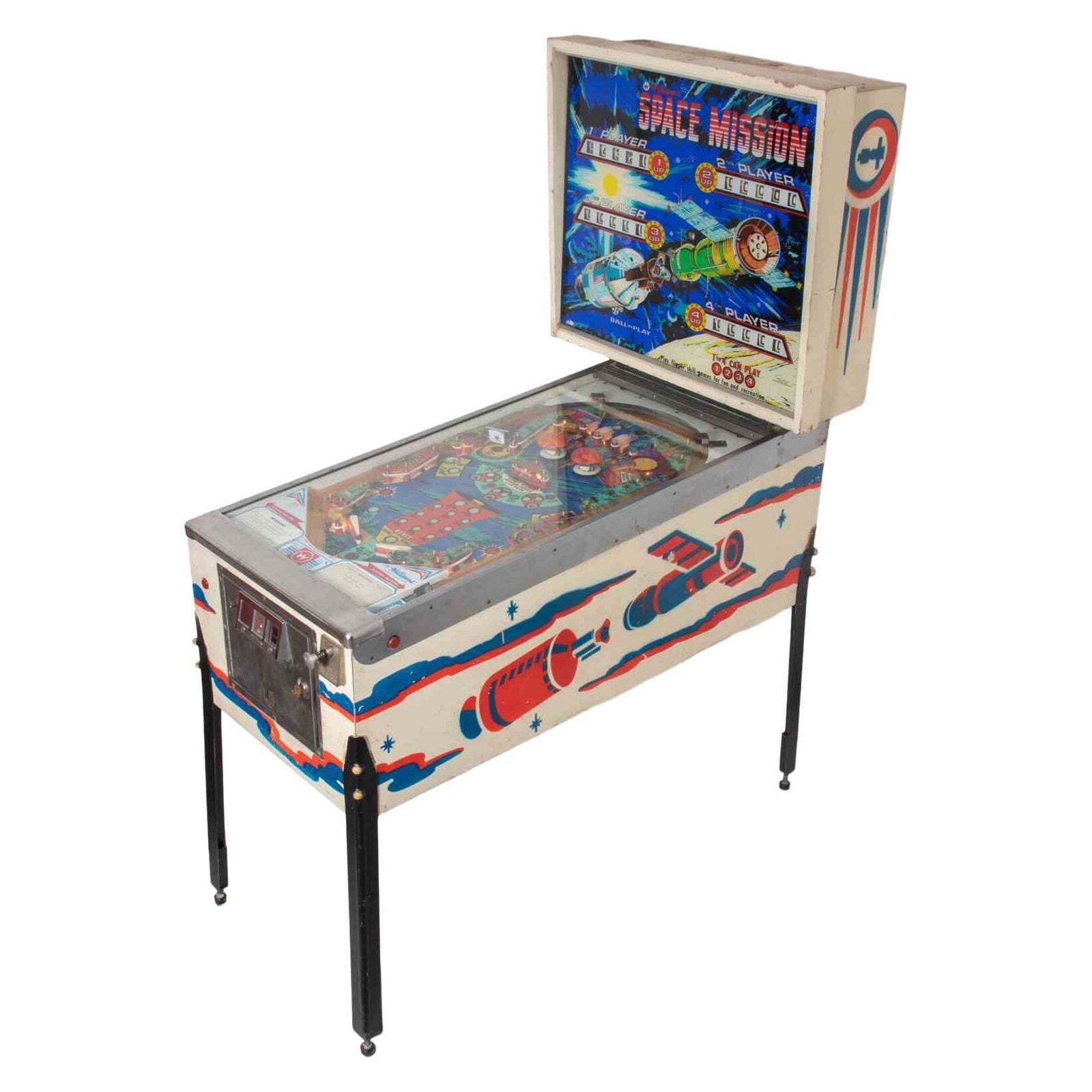 Vintage Space Mission Pinball, 1976