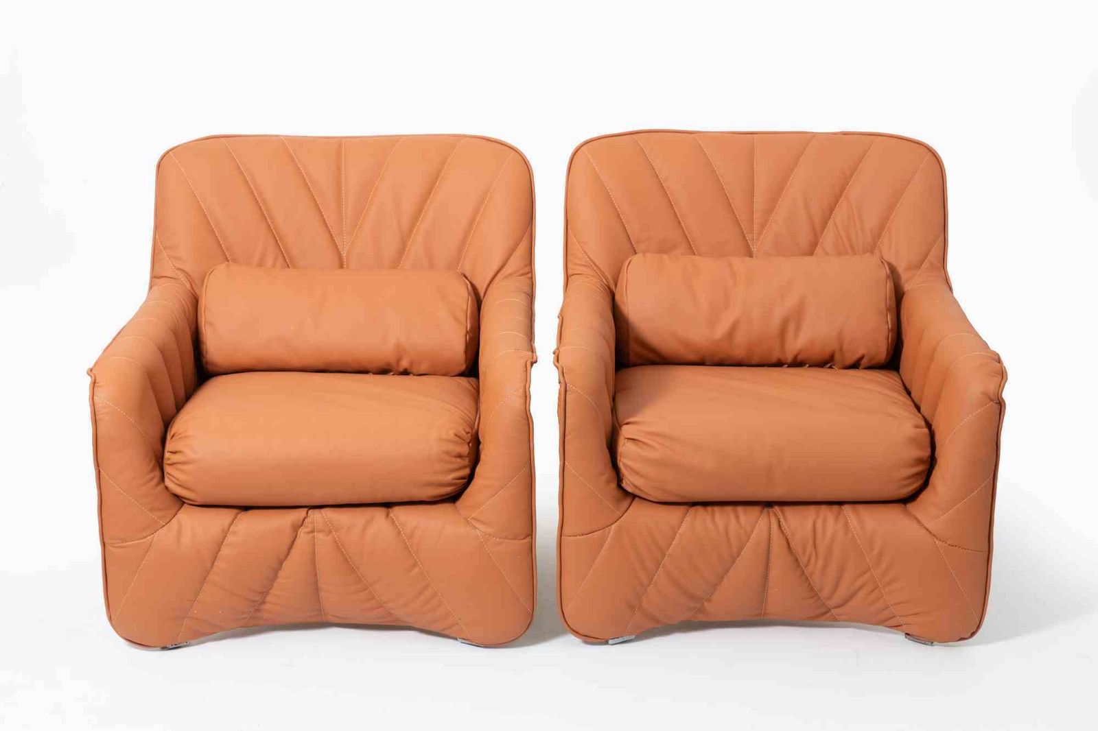 Pair Of Armchairs Model "Bicia" By Carlo Bartoli For Arflex, 1970s photo furniture