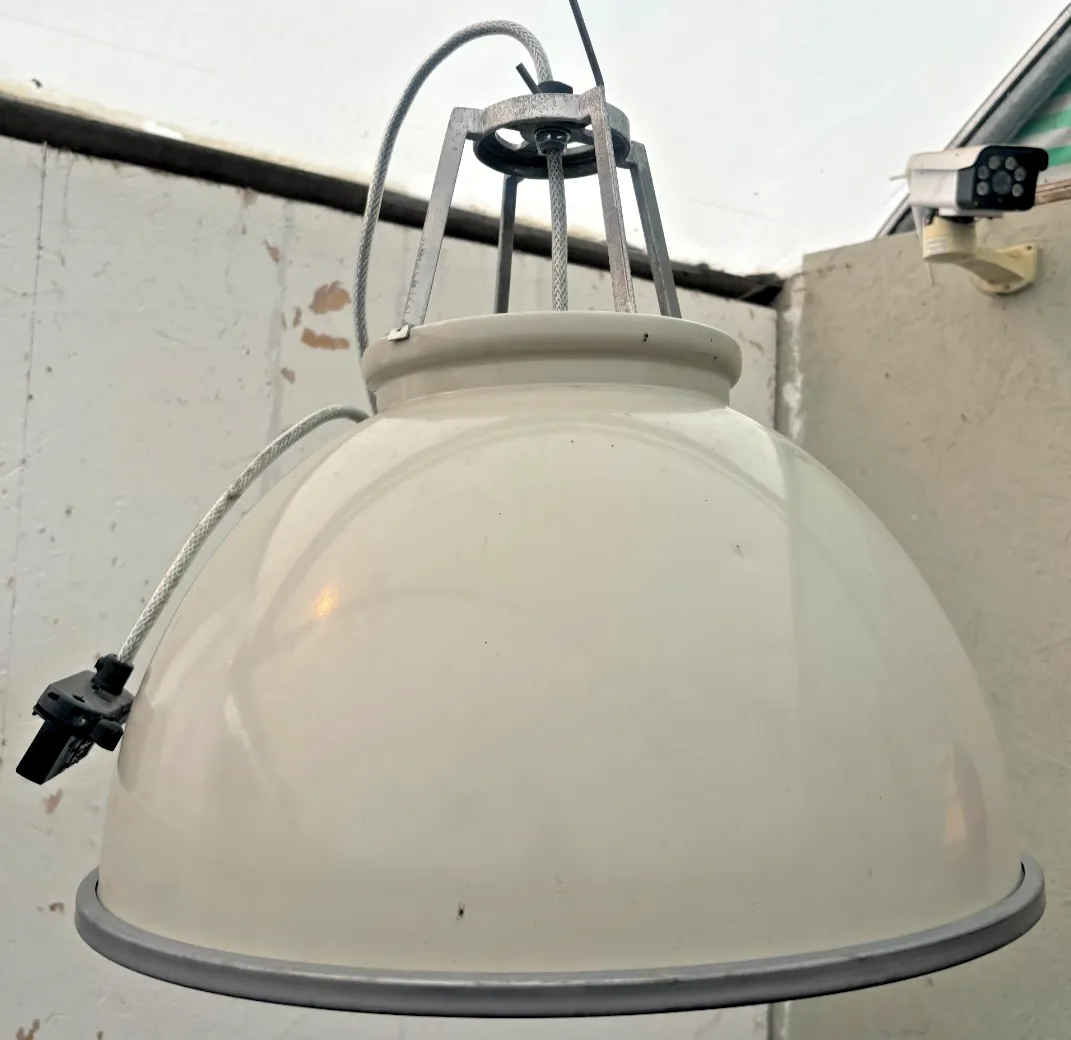 Grey Industrial Style Pendant Ceiling Light