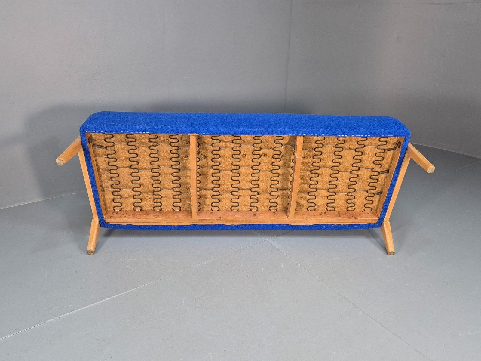 Vintage Mid Century Two Seater Sofa Fritz Hansen 40s Soren Hansen Retro Eb09016 photo buy