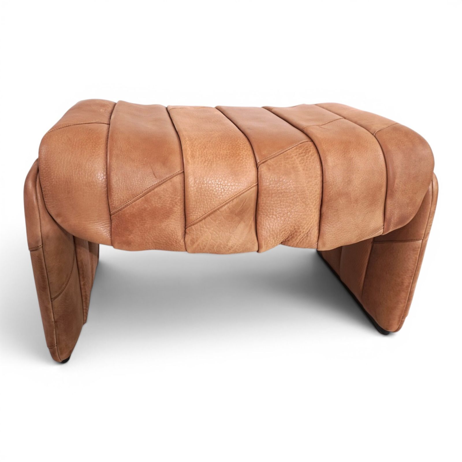 photo vinterior De Sede Ds 50 Buffalo Leather Patchwork Lounge Chair, 1970