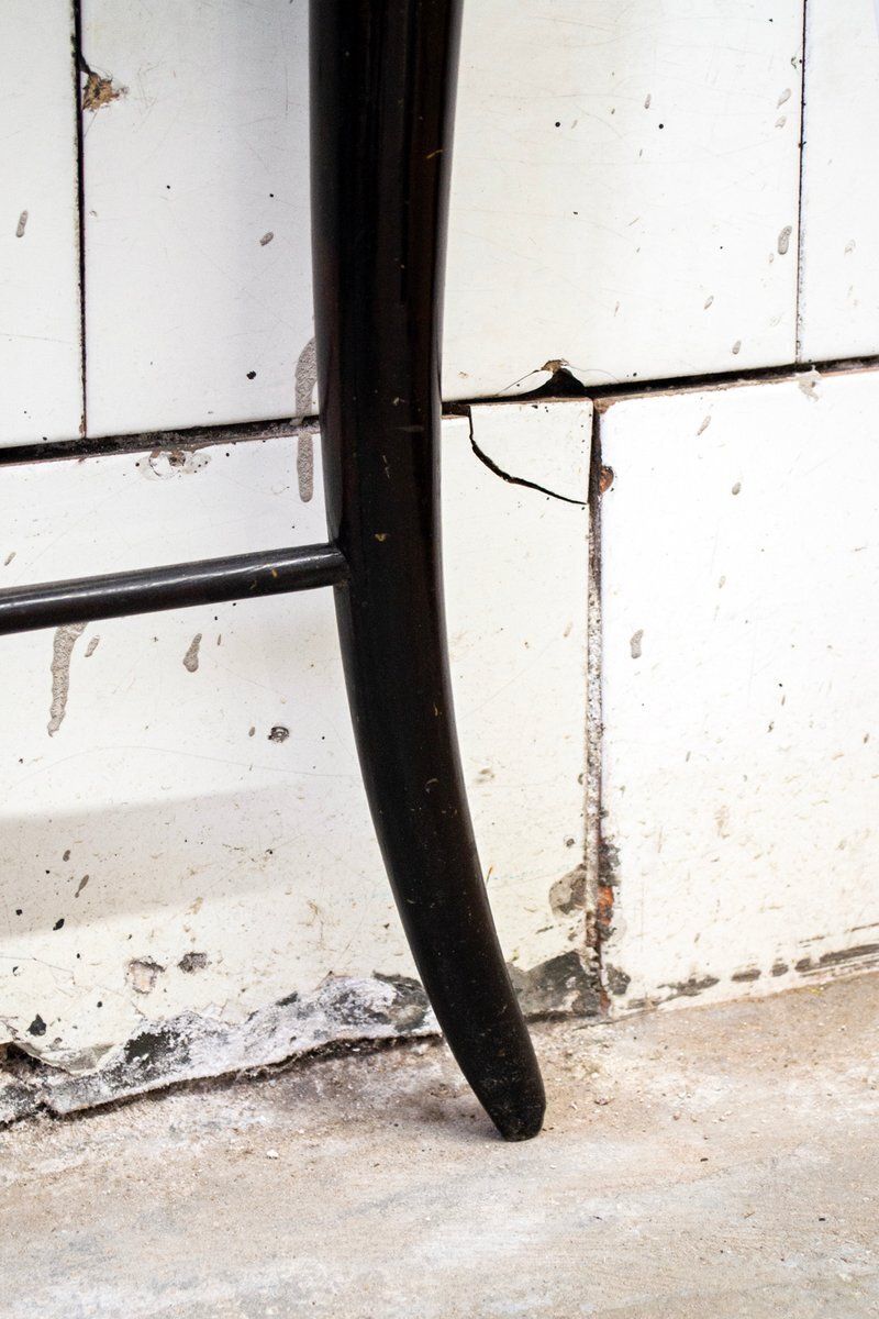 Teak Console Table Attributed To Osvaldo Borsani, Italy, 1950s photo vinterior
