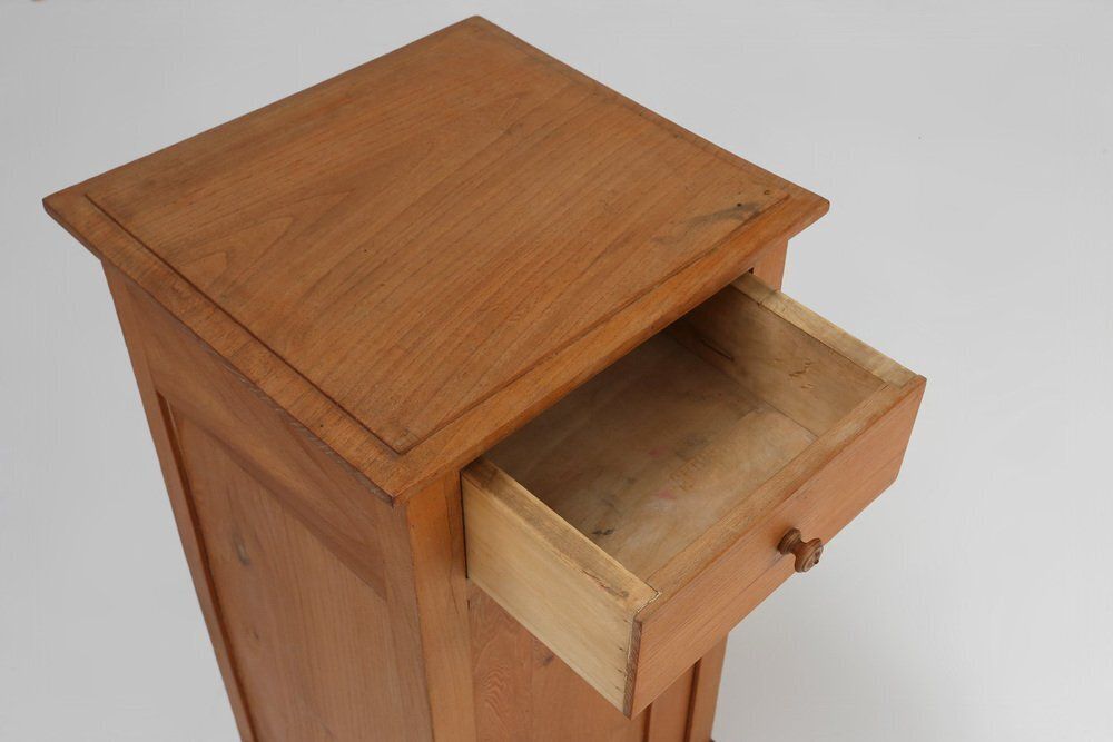 Art Deco Nightstand In Pine Wood, France, 1930s photo vinterior
