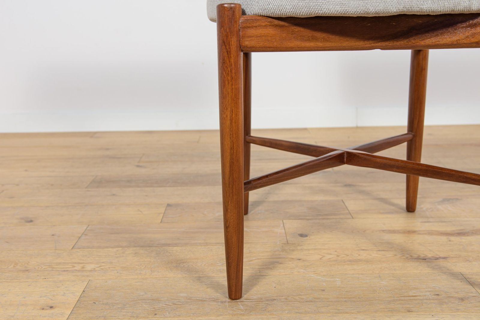 photo vintage Mid Century Teak Dining Chairs By Ib Kofod Larsen For G Plan, 1960s, Set Of 10