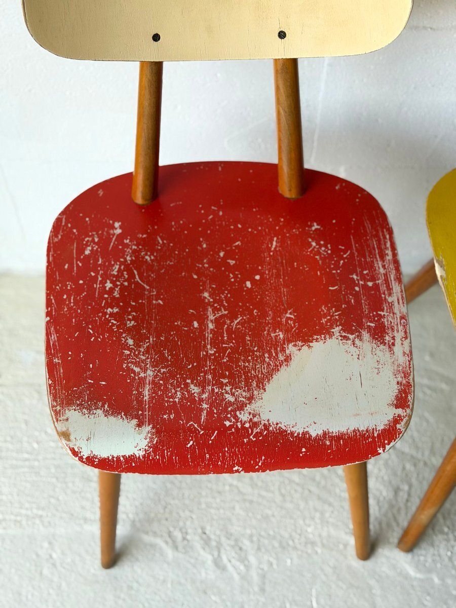 Eetkamerstoelen van Ton, 1960, set van 4 photo vinterior