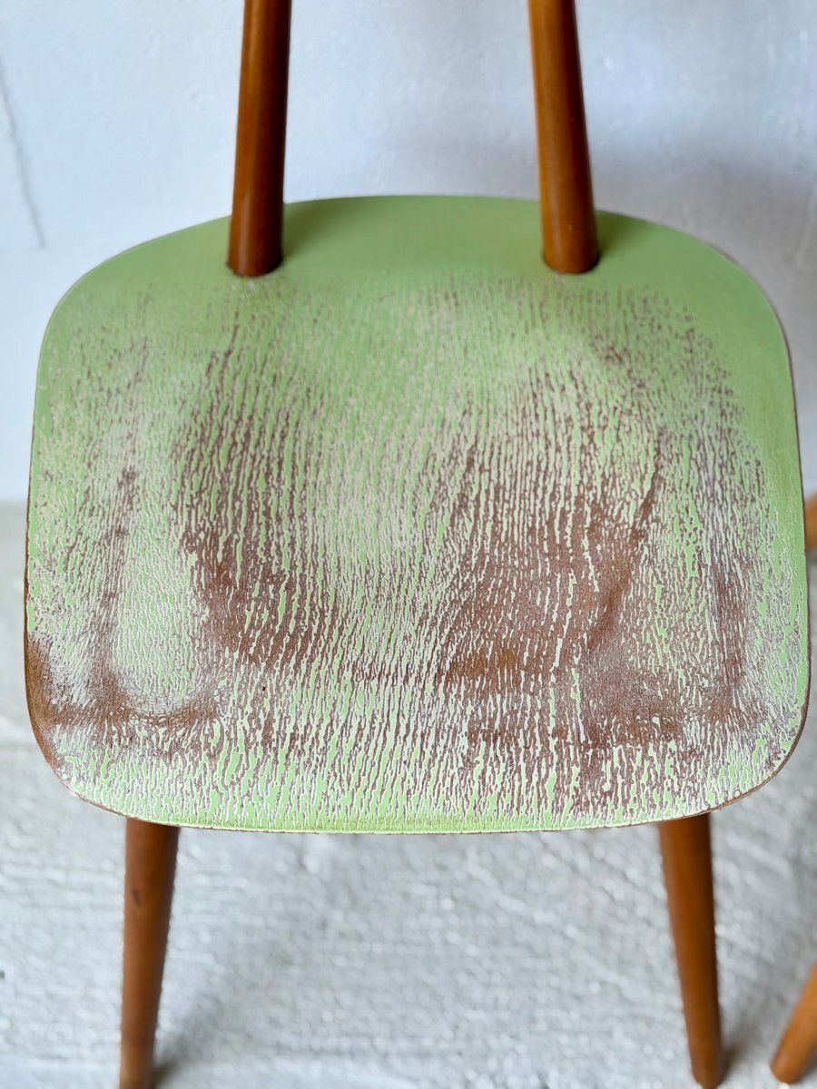 photo for sale Bistrostoelen van Ton, 1960, set van 4
