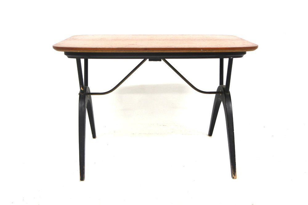 Table basse scandinave en teck, Suède, années 1950 photo furniture
