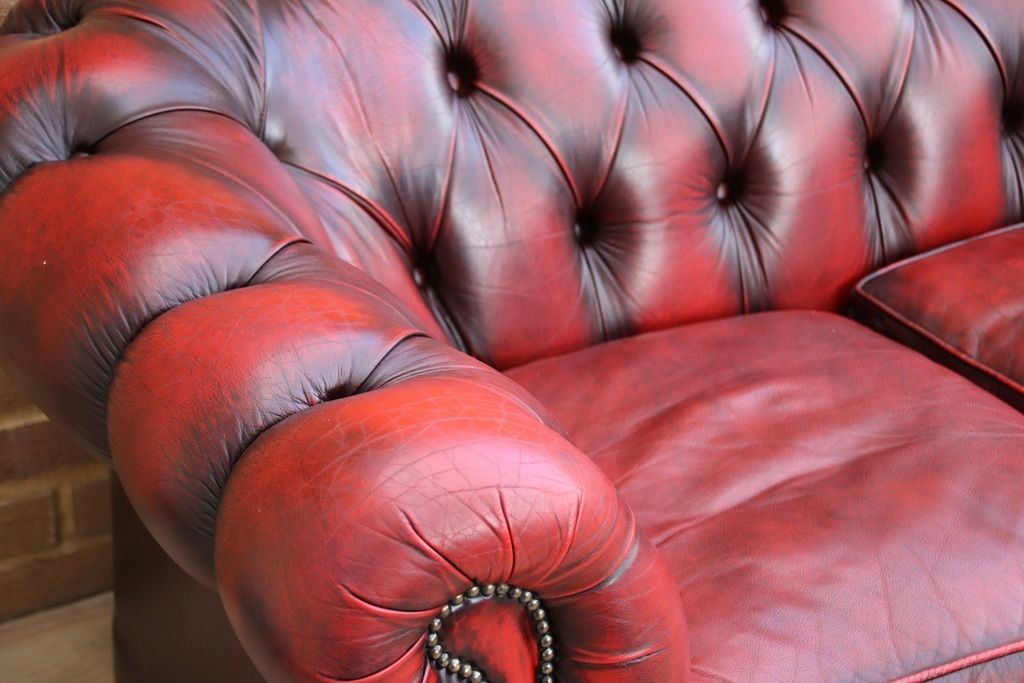Furniture Chesterfield Vintage Sofa photo