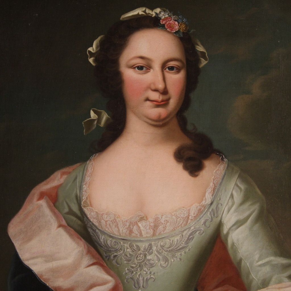 Great 19th Century Portrait Of A Gentlewoman photo for sale