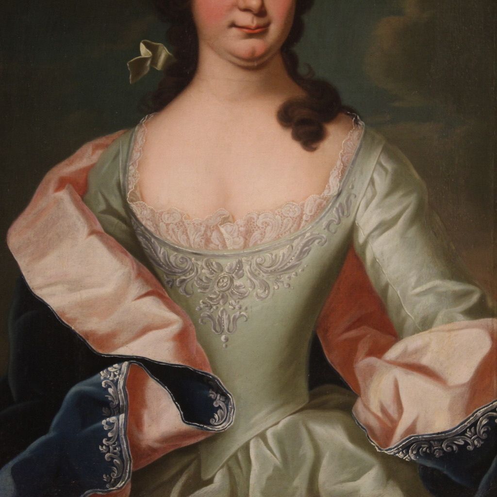 photo furniture Fraai 19e-eeuws portret van een dame