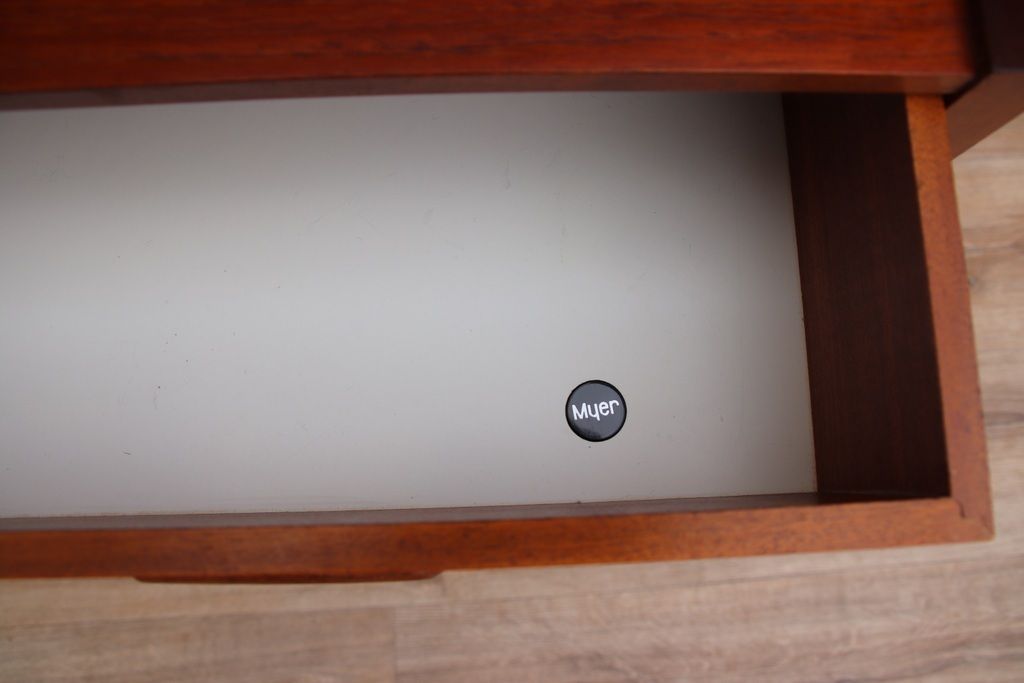 Pair Of Myers Mid Century Bedside Tables photo vintage