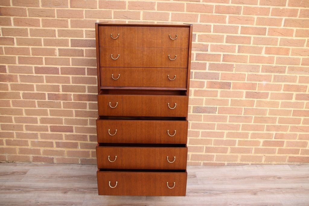 G Plan E Gomme Mid Century Teak Wood Chest Of Drawers photo 610.0