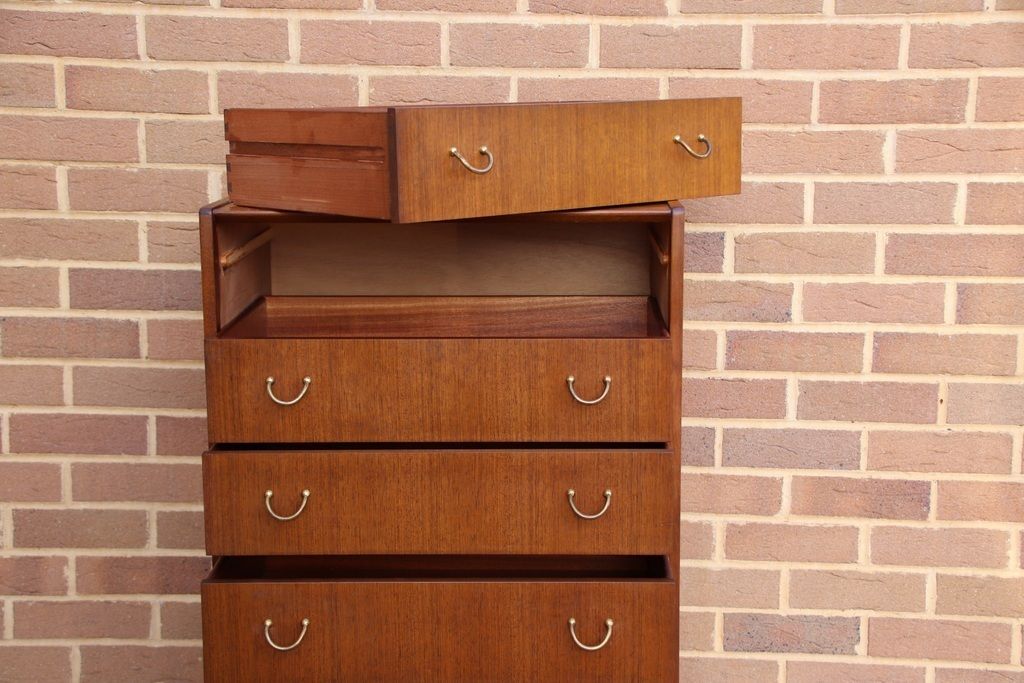 610.0 G Plan E Gomme Mid Century Teak Wood Chest Of Drawers photo