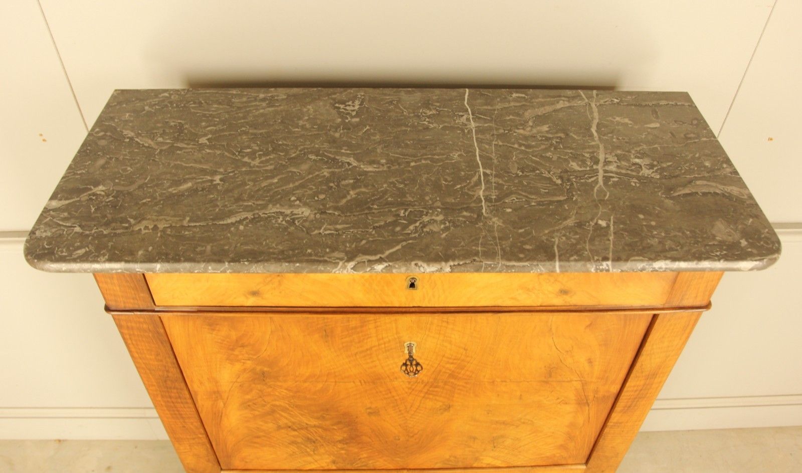 Furniture 19th‑Century French Walnut Secretaire. photo