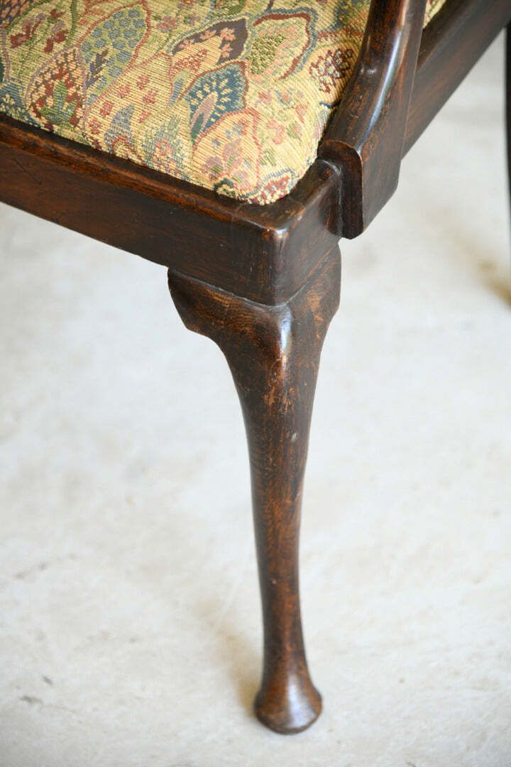Georgian Style Oak Carver Chair photo 295.0