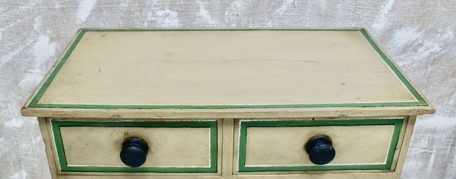 Victorian Painted Chest Of Drawers photo vintage