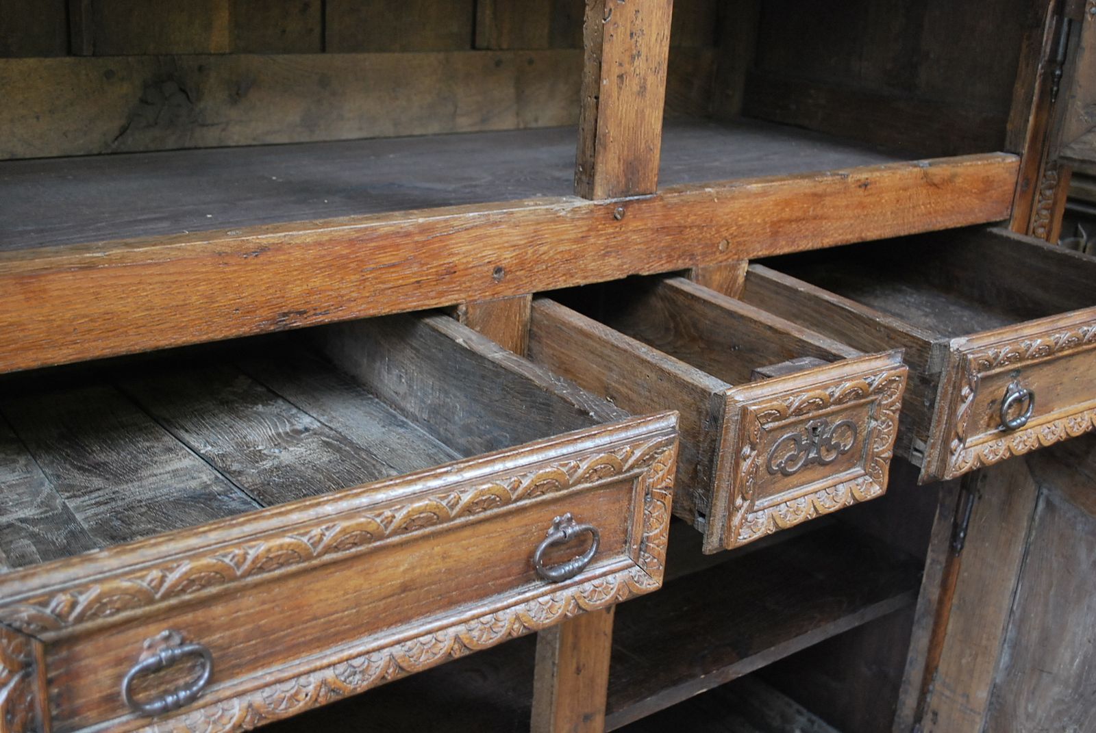 Antique French Housekeepers Cupboard photo for sale