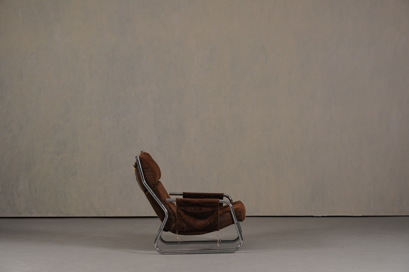 Mid Century Armchair By Gillis Lundgren Ikea Sweden 1970’s photo for sale